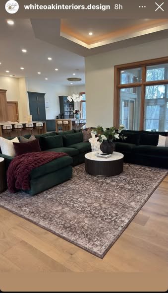 Freshly painted interior room
